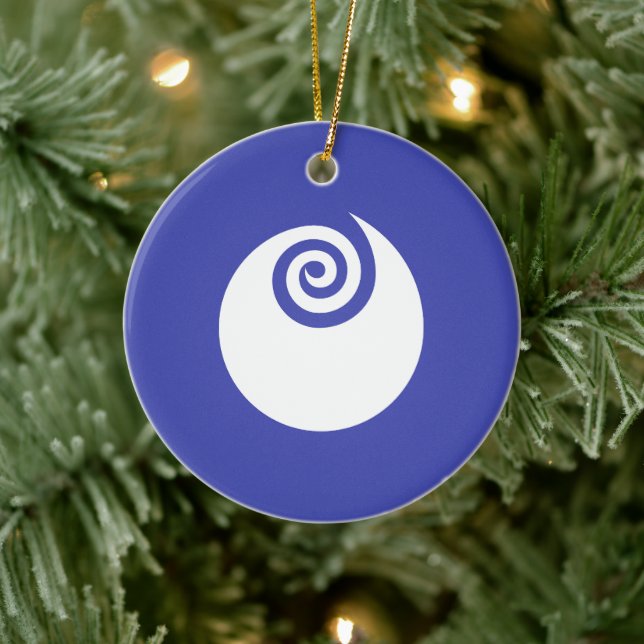 Décoration En Céramique Flag of Ibaraki Prefecture, Japan (Arbre)