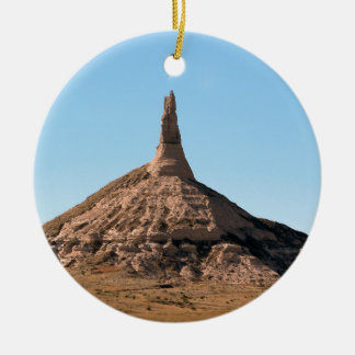 Décoration En Céramique Flèche de roche de cheminée de Scottsbluff