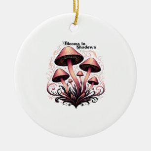 Décoration En Céramique Fleurs Ombres - Whimsigoth Champhroom Art Pastel G