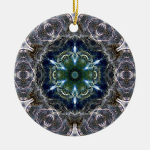 Décoration En Céramique Folk Mandala