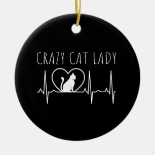 Décoration En Céramique Folle de chats