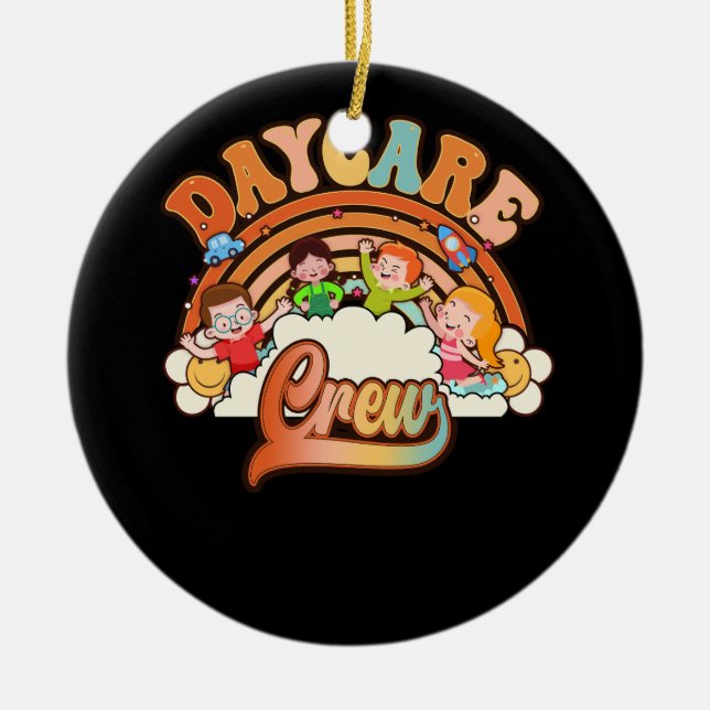 Décoration En Céramique Fournisseur de services de garde Enseignant de gar (Devant)