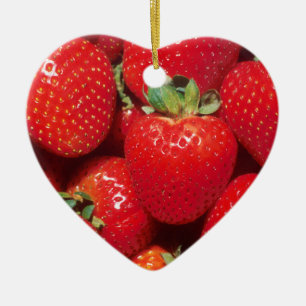 Décoration En Céramique Fraises
