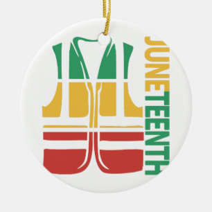 Décoration En Céramique Freedom Day Vest Coworker Swagazon Associé Junet