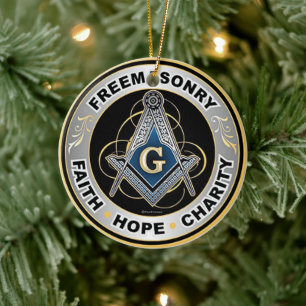 Décoration En Céramique Freemason