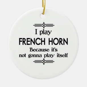 Décoration En Céramique French Horn