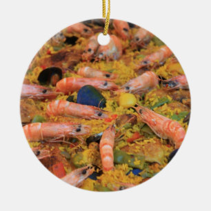 Décoration En Céramique Fresh made Paella ornament