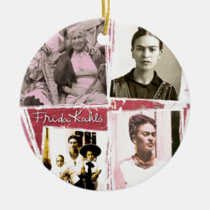 Décoration En Céramique Frida Kahlo Photo Montage