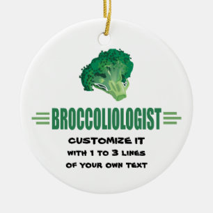 Décoration En Céramique Funny Brocoli