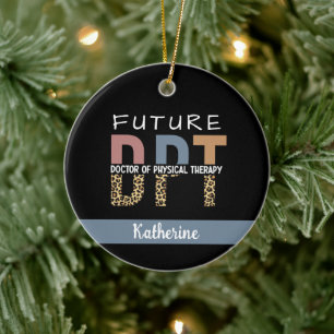 Décoration En Céramique Futur DPT sur mesure Docteur en Thérapie Physique