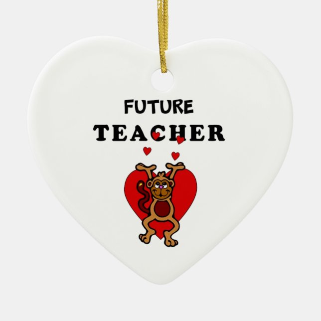 Décoration En Céramique Futur professeur (Devant)