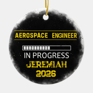 Décoration En Céramique Future Aerospace Engineer Ceramic Ornament