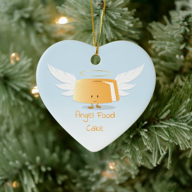 Décoration En Céramique Gâteau alimentaire Angel (Arbre)