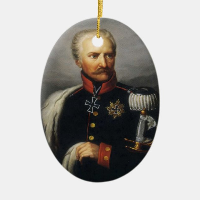 Décoration En Céramique Gebhard von Blucher (Devant)