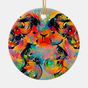 Décoration En Céramique Gemini Tijuana