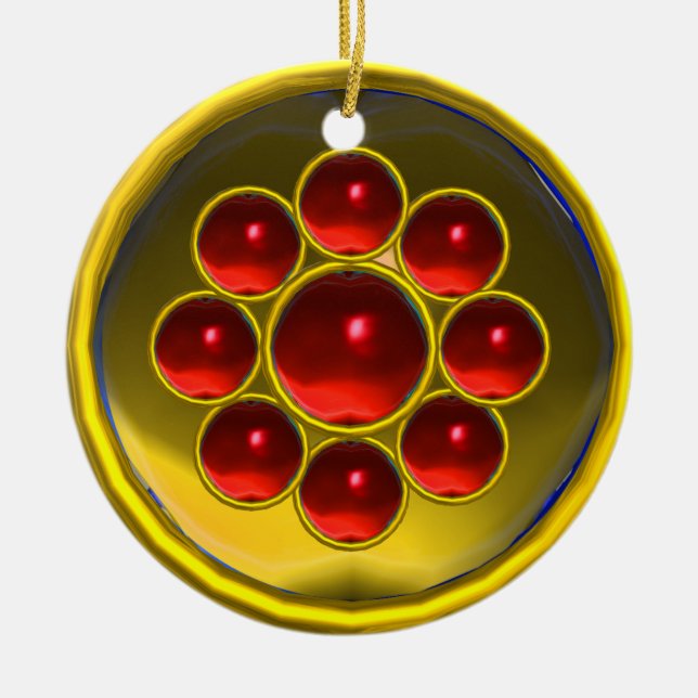 DÉCORATION EN CÉRAMIQUE GEMSTONE MON (Devant)