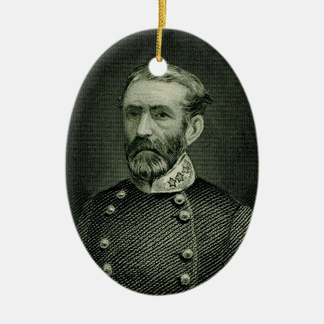 Décoration En Céramique Général Braxton Bragg (Devant)