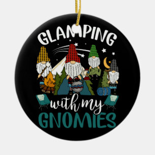Décoration En Céramique Glamme avec mes Gnomies Joyeux Glamper Drôle