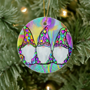 DÉCORATION EN CÉRAMIQUE GNOME