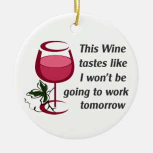 Décoration En Céramique Goûts du ce vin