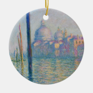 Décoration En Céramique Grand Canal Monet Venise Italie Peinture classique
