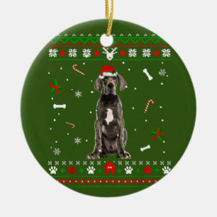 Décoration En Céramique Grand Chien Danois