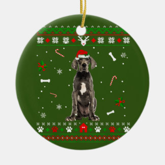 Décoration En Céramique Grand Chien Danois