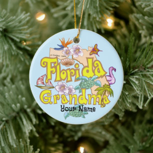 Décoration En Céramique Grand-mère de Floride