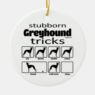 Décoration En Céramique Greyhound Stubborn