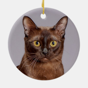Décoration En Céramique Gros chapeau birman