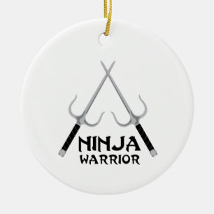 Décoration En Céramique Guerrier de Ninja