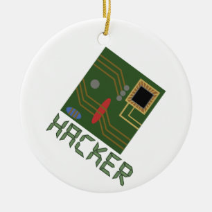 Décoration En Céramique Hacker de carte mère