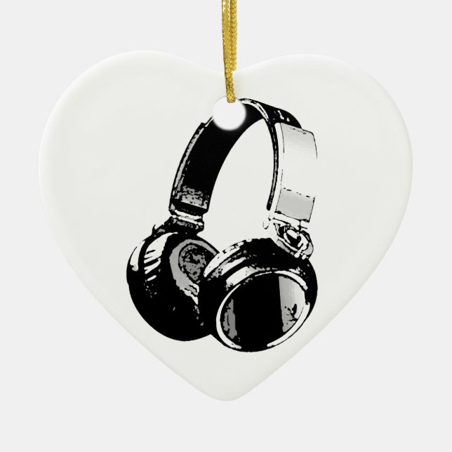 Décoration En Céramique Headphone (Devant)
