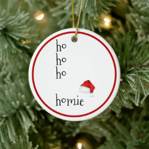 Décoration En Céramique Ho Ho Ho Homie - Fantastique Noël