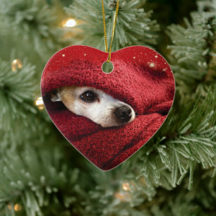 Décoration En Céramique Holiday Chihuahua