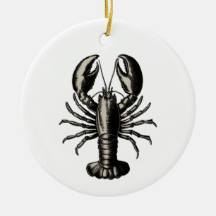 Décoration En Céramique Homard vintage tendance