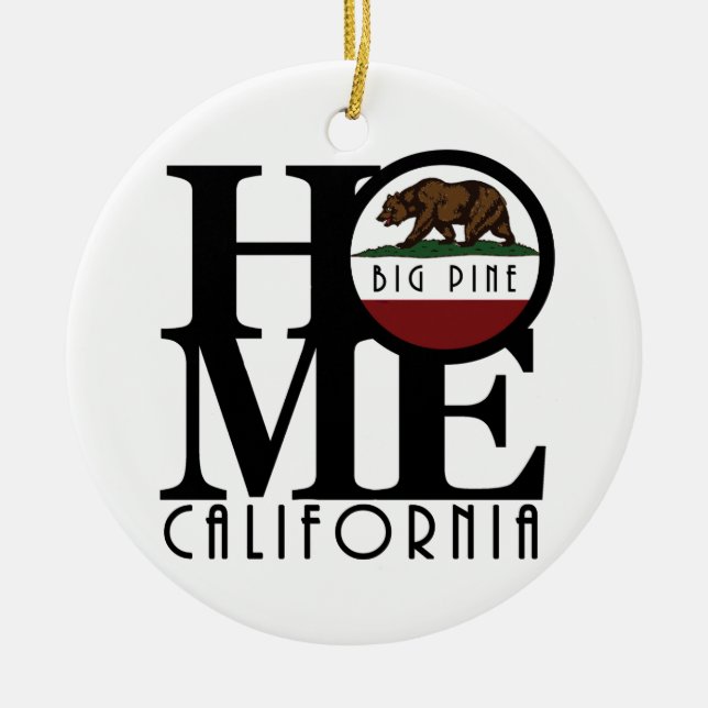 Décoration En Céramique HOME Big Pine Californie (Devant)