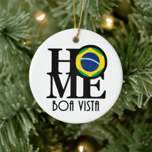 Décoration En Céramique HOME Boa Vista Brazil