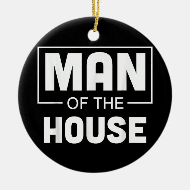 Décoration En Céramique Homme De La Maison (Devant)