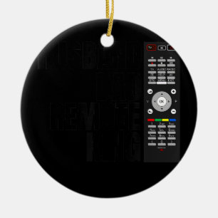 Décoration En Céramique Hommes T V télécommande Mari papa Remote King