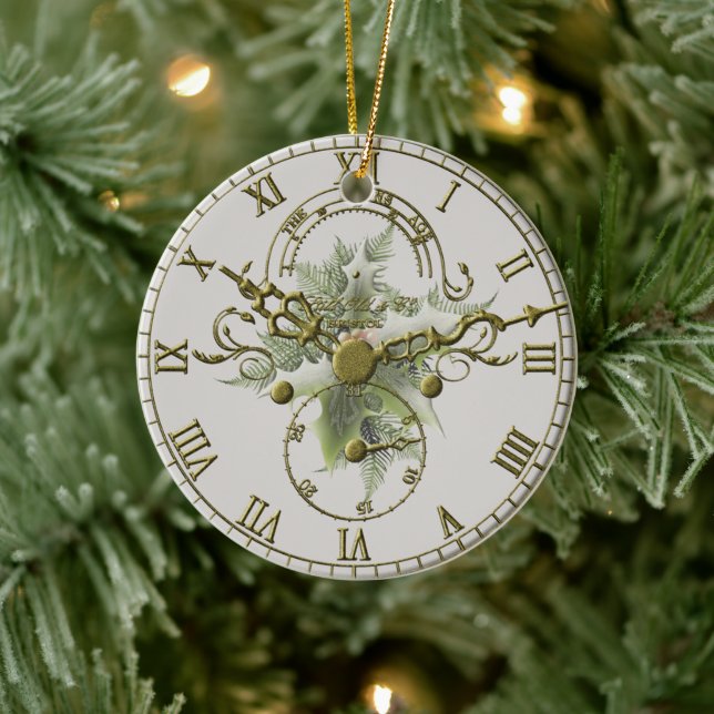 Décoration En Céramique Horloge à coucou (Arbre)