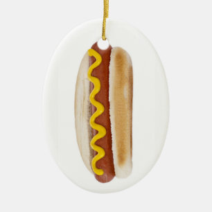 Décoration En Céramique Hot-dog