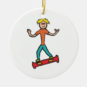 Décoration En Céramique Hoverboard