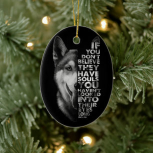 Décoration En Céramique Husky If You Don't