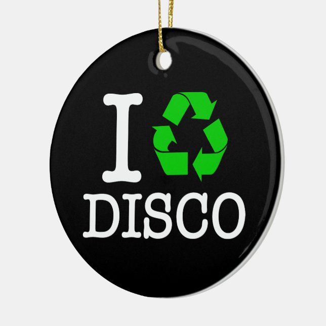 Décoration En Céramique I Recycle Disco (Gauche)