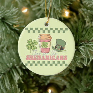 Décoration En Céramique Ici Pour Les Shenanigans