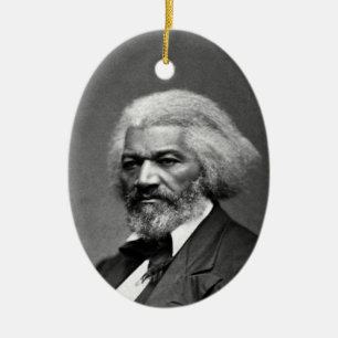 Décoration En Céramique Icônes de l'histoire des Noirs : Frederick Douglas