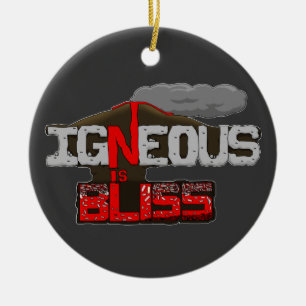 Décoration En Céramique Igneous est Bliss Volcano Ornament