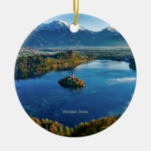 Décoration En Céramique Île de Bled, Slovénie, pittoresque