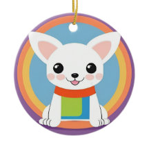 Illustration de chien de dessin animé mignon